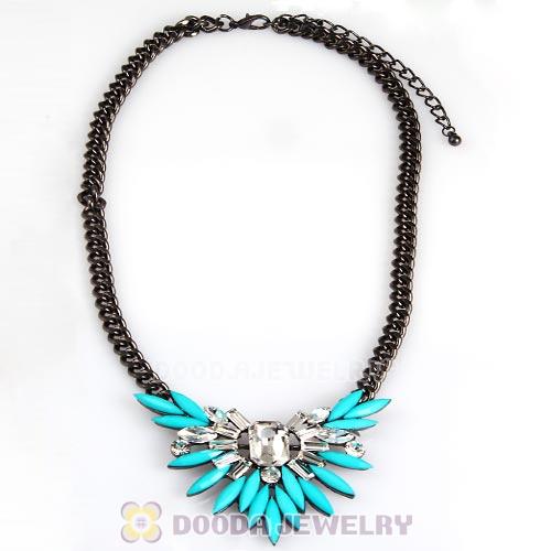 Fashion 2013 Design Lollies Blue Pendant Necklaces Wholesale
