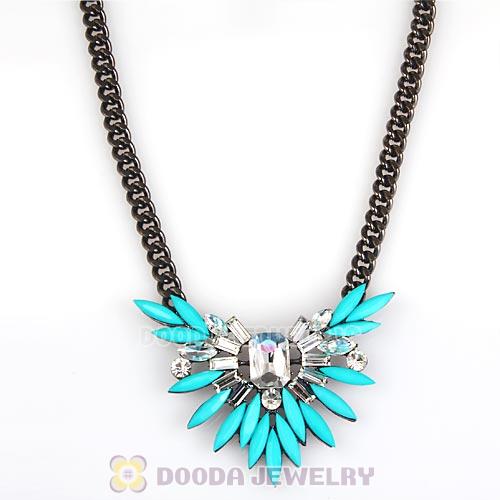 Fashion 2013 Design Lollies Blue Pendant Necklaces Wholesale