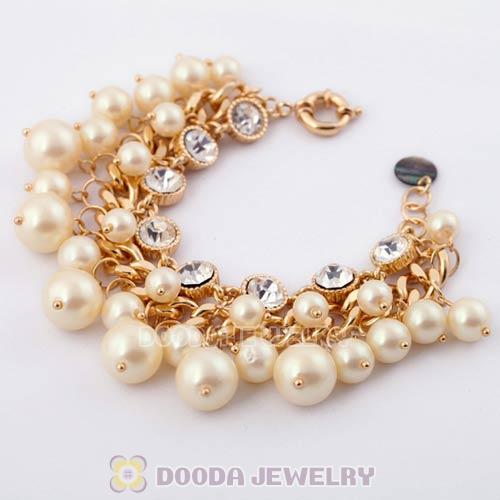 Luxury Pearl And Crystal Bracelet Wholesale
