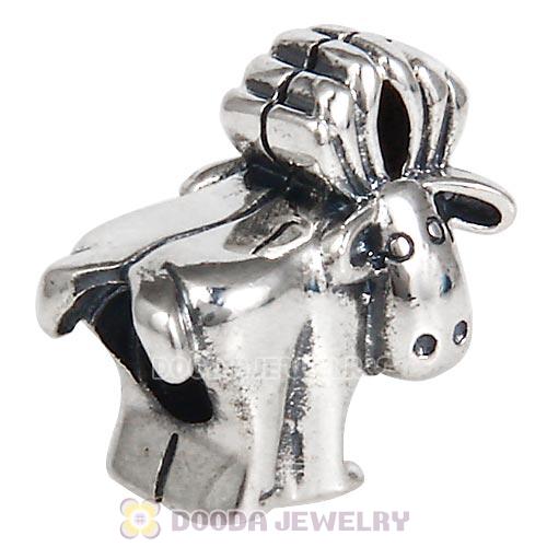 925 Sterling Silver European Moose Beads with Screw Thread