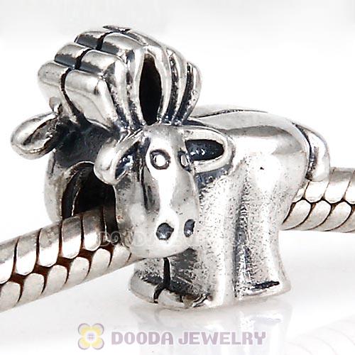 925 Sterling Silver European Moose Beads with Screw Thread