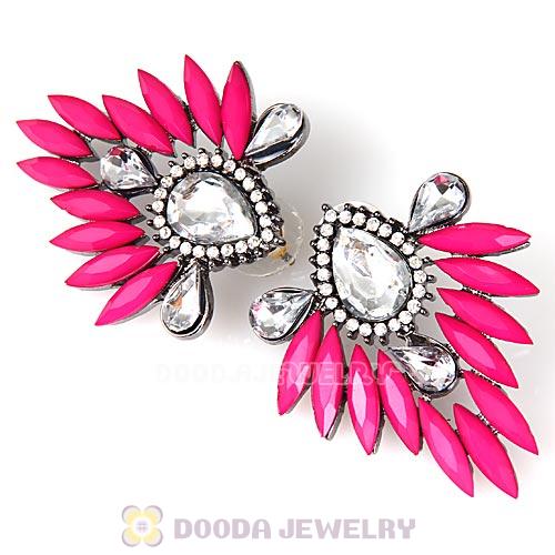 2013 Design Fashion Lollies Roseo Crystal Stud Earrings Wholesale