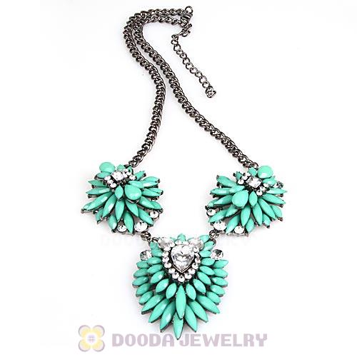 Fashion 2013 Design Lollies Turquoise Three Pendant Necklaces Wholesale