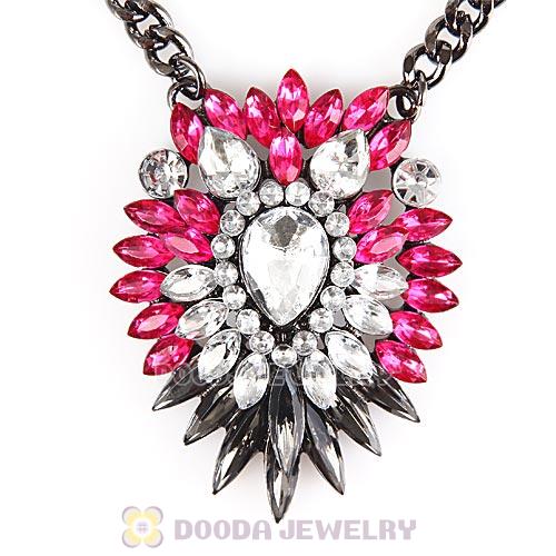2013 Design Multi Color Crystal Pendant Necklaces Wholesale