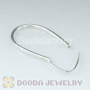 925 Sterling Silver European Style Earring without Beads fit European Beads