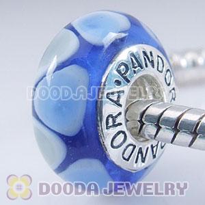 925 sterling silver single core Jewelry murano glass beads with thread