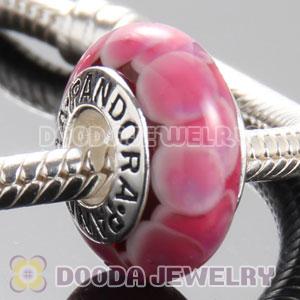 925 sterling silver single core Jewelry murano glass beads with thread