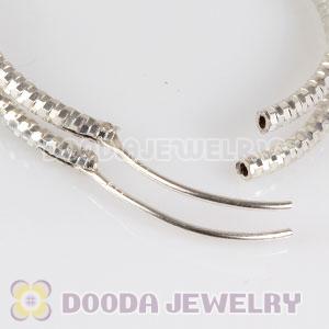 Dia 30mm Sterling Silver Earring without Beads fit European Beads