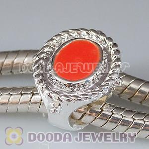 Wholesale Silver Plated European Style Double Hole Beads