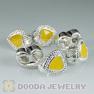 Wholesale Silver Plated European Style Double Hole Beads