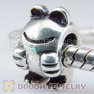 S925 Sterling Silver European Style Frog Beads