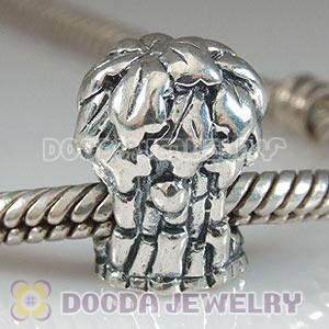 925 Sterling Silver Jewelry Charms Coconut Tree