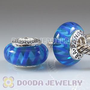 High grade Jewelry glass beads, 925 Silver Core with Screw Thread, Jewelry and 925 ALE stamped on ea