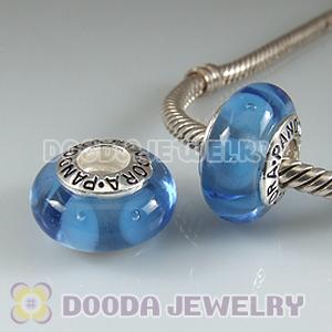 High grade Jewelry glass beads, 925 Silver Core with Screw Thread, Jewelry and 925 ALE stamped on ea