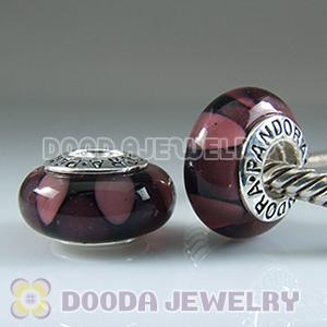 High grade Jewelry glass beads, 925 Silver Core with Screw Thread, Jewelry and 925 ALE stamped on ea