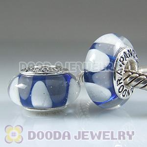 High grade Jewelry glass beads, 925 Silver Core with Screw Thread, Jewelry and 925 ALE stamped on ea