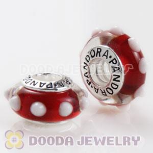 High grade Jewelry glass beads, 925 Silver Core with Screw Thread, Jewelry and 925 ALE stamped on ea