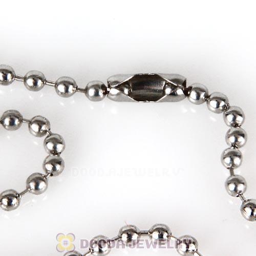 72CM Platinum Plated Alloy Necklace Chain fit Lockets Wholesale