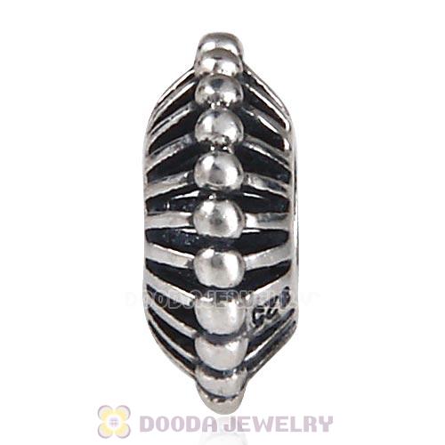 Antique Sterling Silver Spoken For Spacer Beads European Style