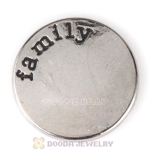 22mm Large Platinum family Alloy Plate Wholesale
