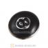 Platinum Plated Alloy Enamel Eight ball Floating Locket Charms Wholesale