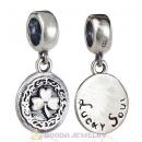 European Style Sterling Silver Beads Dangle Lucky Soul Charm