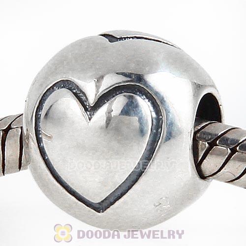 Antique Sterling Silver True Love Charm Beads European Style
