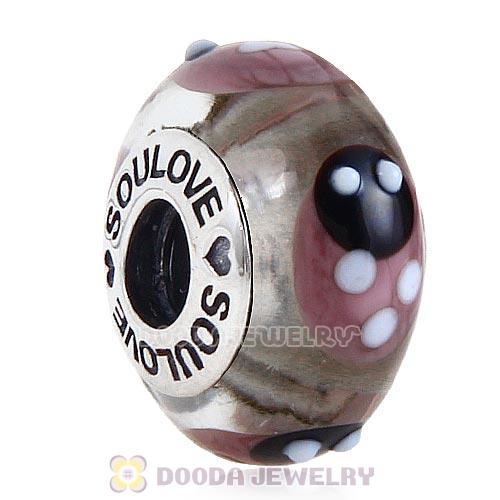 High Grade SOULOVE Glass Beads 925 Silver Core with Screw Thread