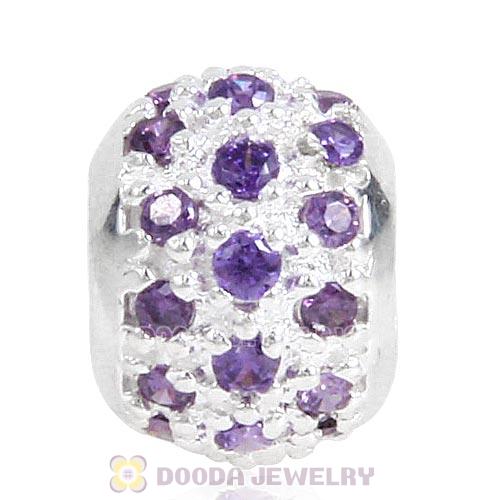 S925 Sterling Silver European Style Beads with Stone