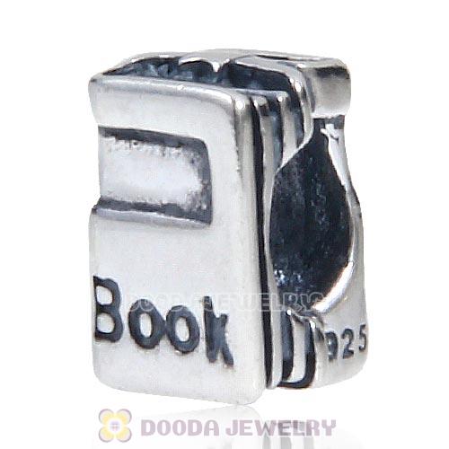European Style Antique Sterling Silver Book Charm Beads Wholesale