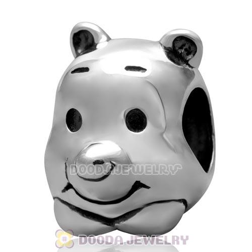 European style Sterling Silver Winnie the Pooh Bear Charm Beads