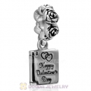 Authentic Sterling Silver Love Notebook Dangle Charm for Valentine's Day