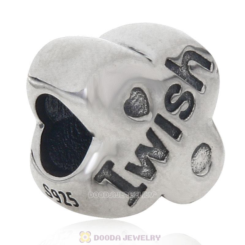 925 Sterling Silver I Wish Lucky Charm Bead