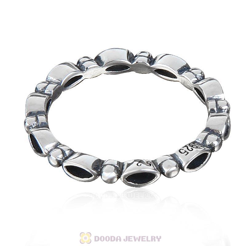 925 Sterling Silver Alluring Brilliant Marquise Ring