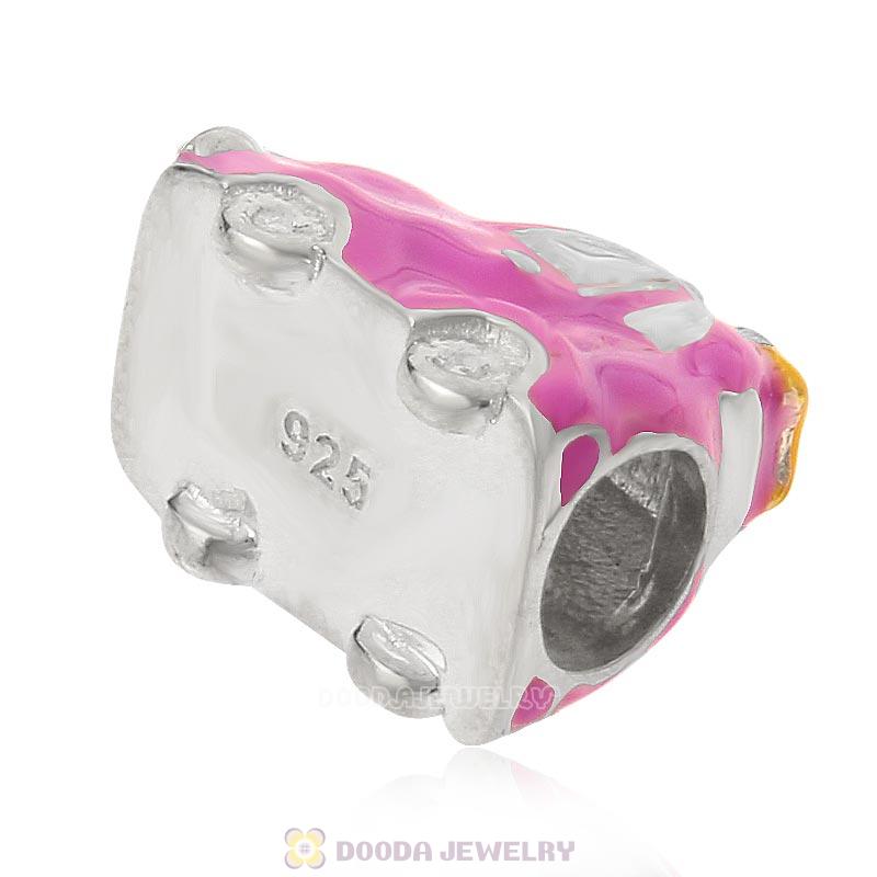 925 Sterling Silver Travel Car Charm Bead