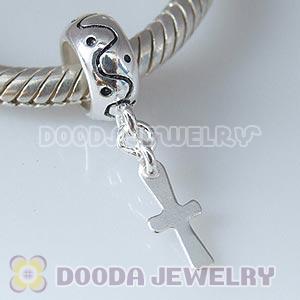 925 Sterling Silver Charms Dangle Latin Cross
