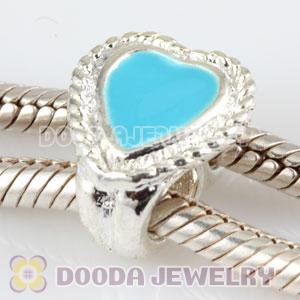 Wholesale Tedora Silver Plated European Style Double Hole Beads