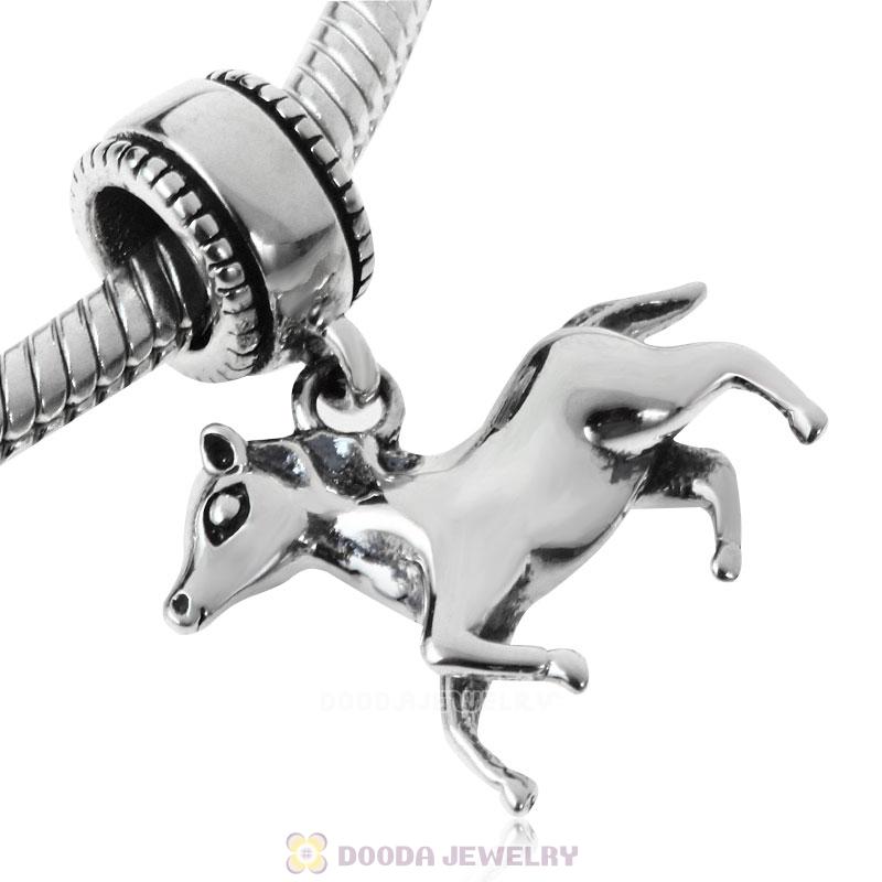 Running Horse Charm Pendant