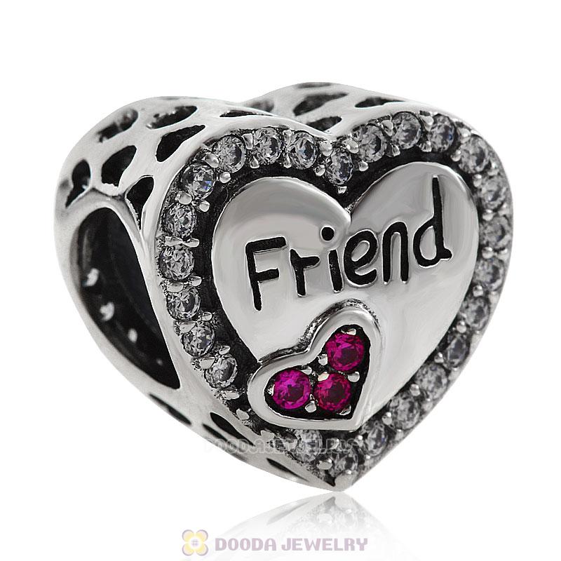 Friend Heart Charm