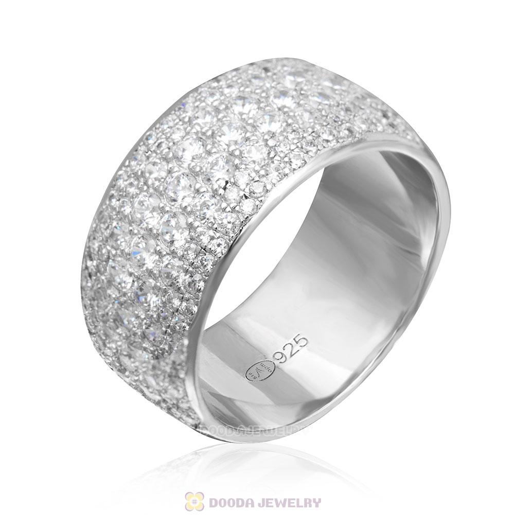 Classic Sterling Silver Cubic Zirconia Ring