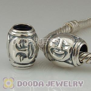 925 Sterling Silver Lauch Buddha Beads