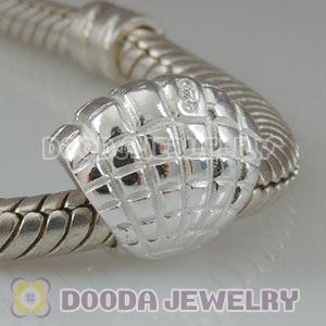 925 Sterling Silver European Style Shell Beads