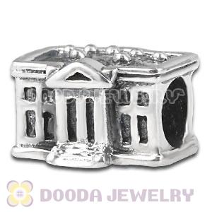 Sterling Silver European The White House Charm Beads Wholesale