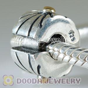 925 Solid Silver European Style Clip Beads