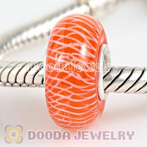 Environmental Murano European Glass Beads with 925 Stamped