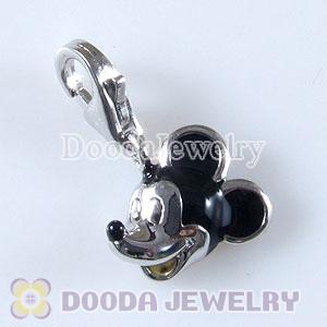 Sterling Silver Tscharm Jewelry Charms Enamel Mickey Mouse