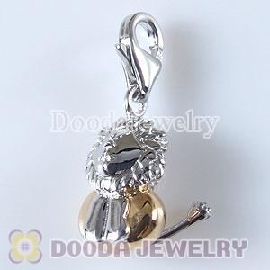 Gold Plated Sterling Silver Tscharm Jewelry Leo Charms
