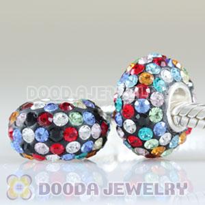 European Austrian crystal beads with 90 crystal rhinestones