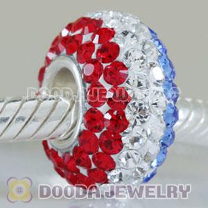 European Austrian crystal beads with 90 crystal rhinestones