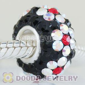 European Austrian crystal beads with 90 crystal rhinestones